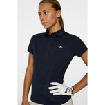 J.Lindeberg Women's Cassie Golf Polo Shirt - JL Navy