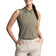 Cross Women's Andrea Sleeveless Polo Golf Shirt - Leaf Clover