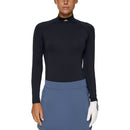 J.Lindeberg Women&#39;s Ella Compression Golf Shirt - JL Navy