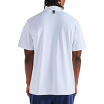 Malbon Fairway Baldwin 高尔夫 Polo 衫 - 白色