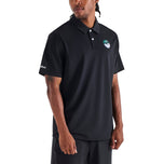 Malbon Fairway Baldwin Golf Polo Shirt - Black