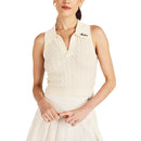 Malbon Women&#39;s Freya Knitted Golf Vest - Canvas