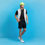 G/Fore Icon Camo Tech Jersey Golf Polo Shirt - Onyx