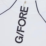 G/Fore Women's Silky Tech Nylon 1/4 Zip Golf Pullover - Snow