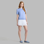 G/Fore Women's Micropleat Stretch 15" Golf Skort - Snow