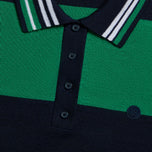 G/Fore Women's Rugby Wool Golf Sweater Polo - Twilight/Dark Clover