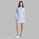 G/Fore Women's Scatter Ditzy Printed Long Sleeve Golf Polo Shirt - Snow/Twilight