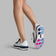 G/Fore Women's Tuxedo Stripe Gallivan2r Kiltie Golf Shoes - Snow/Twilight