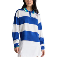 G/Fore Women's Happy G's Merino Wool Rugby Sweater - Lisbon