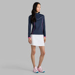 G/Fore Women's Stretch Nylon 1/4 Zip Golf Pullover - Twilight