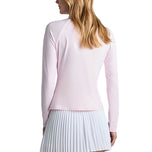 G/Fore Women's Silky Tech Nylon 1/4 Zip Golf Pullover  - Blush