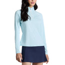 G/Fore Women&#39;s Silky Tech Nylon 1/4 Zip Golf Pullover  - Daybreak