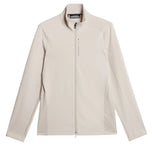 J.Lindeberg Melker Mesh Golf Mid Layer - Moonbeam
