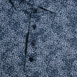 G/Fore Hydrangea Tech Jersey Golf Polo Shirt - Twilight