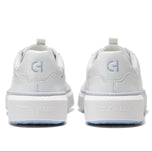 Cole Haan Women's GrandPrø Topspin Waterproof Wide Golf Shoes - Optic White/Heather Gray
