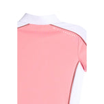 J.Lindeberg Women's Demi Golf Polo Shirt - Flamingo Plume