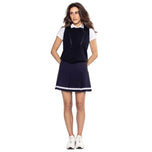 Golftini Women's Sweater Golf Vest - Navy