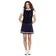 Golftini Women's Sweater Golf Vest - Navy