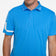 J.Lindeberg Heath Regular Fit Golf Polo Shirt - Sonic Blue