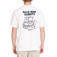 Huffer Bandits Sup Golf Tee 220 - Chalk