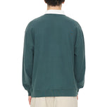 Huffer Rugby Pique Collared Golf Midlayer - Golf Green