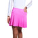 IBKUL Women's Flounce 16.5" Golf Skort - Hot Pink