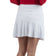 IBKUL Women's Flounce 16.5" Golf Skort - White