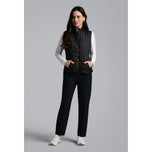 IBKUL Women's Solid Golf Vest - Black
