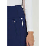 IBKUL Women's Straight 17.5" Golf Skort - Navy