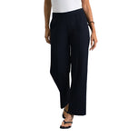 IBKUL Women's Straight Leg Performance Golf Pant - Black