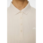 J.Lindeberg Women's Izara Golf Polo Shirt - Moonbeam
