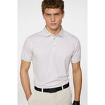 J.Lindeberg Tour Tech Printed Golf Polo Shirt - Shadow Bridge Moonbeam