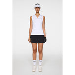 J.Lindeberg Women's  Delilah Sleeveless Golf Shirt - White