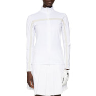 J.Lindeberg Women's Janice Golf Mid-Layer - White