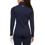 J.Lindeberg Women's Mel Full Zip Golf Mid-Layer - JL Navy