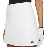 J.Lindeberg Women's Mia Mid Golf Skirt - White