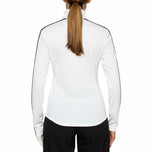 J.Lindeberg Women's Nefe Quarter Zip Golf Mid Layer - White
