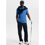 J.Lindeberg KV Golf Polo Shirt - Federal Blue