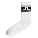 J.Lindeberg Percy Golf Sock - White