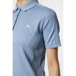 J.Lindeberg Women's Izara Golf Polo Shirt - Rain Washed