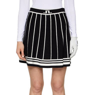 J.Lindeberg Women's Irma Knitted Golf Skirt - Black