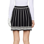 J.Lindeberg Women's Irma Knitted Golf Skirt - Black