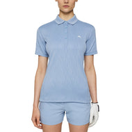 J.Lindeberg Women's Izara Golf Polo Shirt - Rain Washed