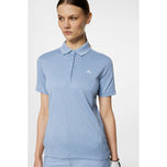 J.Lindeberg Women's Izara Golf Polo Shirt - Rain Washed
