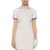 J.Lindeberg Women's Priya Golf Polo Shirt - Moonbeam