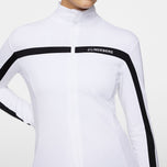 J.Lindeberg Women's Janice Golf Mid Layer - White