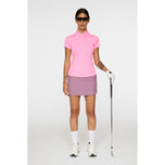 J.Lindeberg Women's Jessa Golf Polo Shirt - Eosine Pink