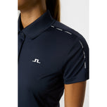 J.Lindeberg Women's Jessa Golf Polo Shirt - JL Navy