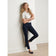 Peter Millar Women's Karlie Stretch Sateen Golf Pants - Navy