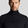 Lyle & Scott Tonal Eagle Merino Blend 1/4 Zip Knit - Dark Navy